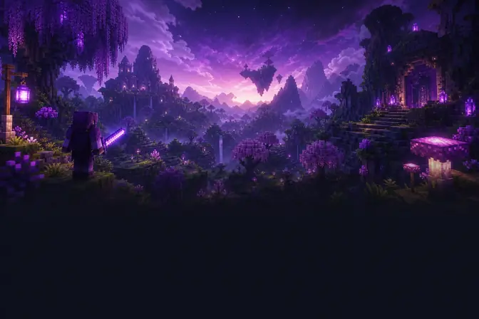 Arte do plano Better Minecraft