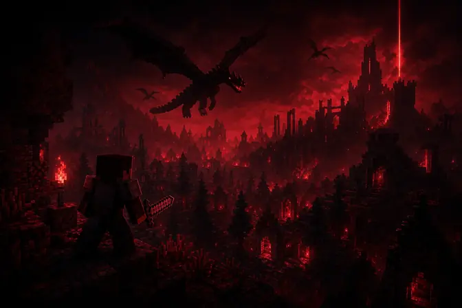 Arte do plano RLCraft